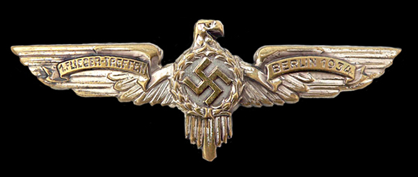 The official badge of the Fliegertreffen held in Berlin in 1934